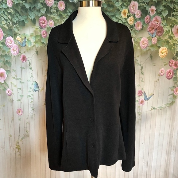 EILEEN Fisher Knit Blazer - Picture 2 of 7